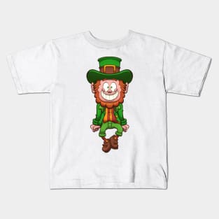 Dancing Leprechaun Kids T-Shirt